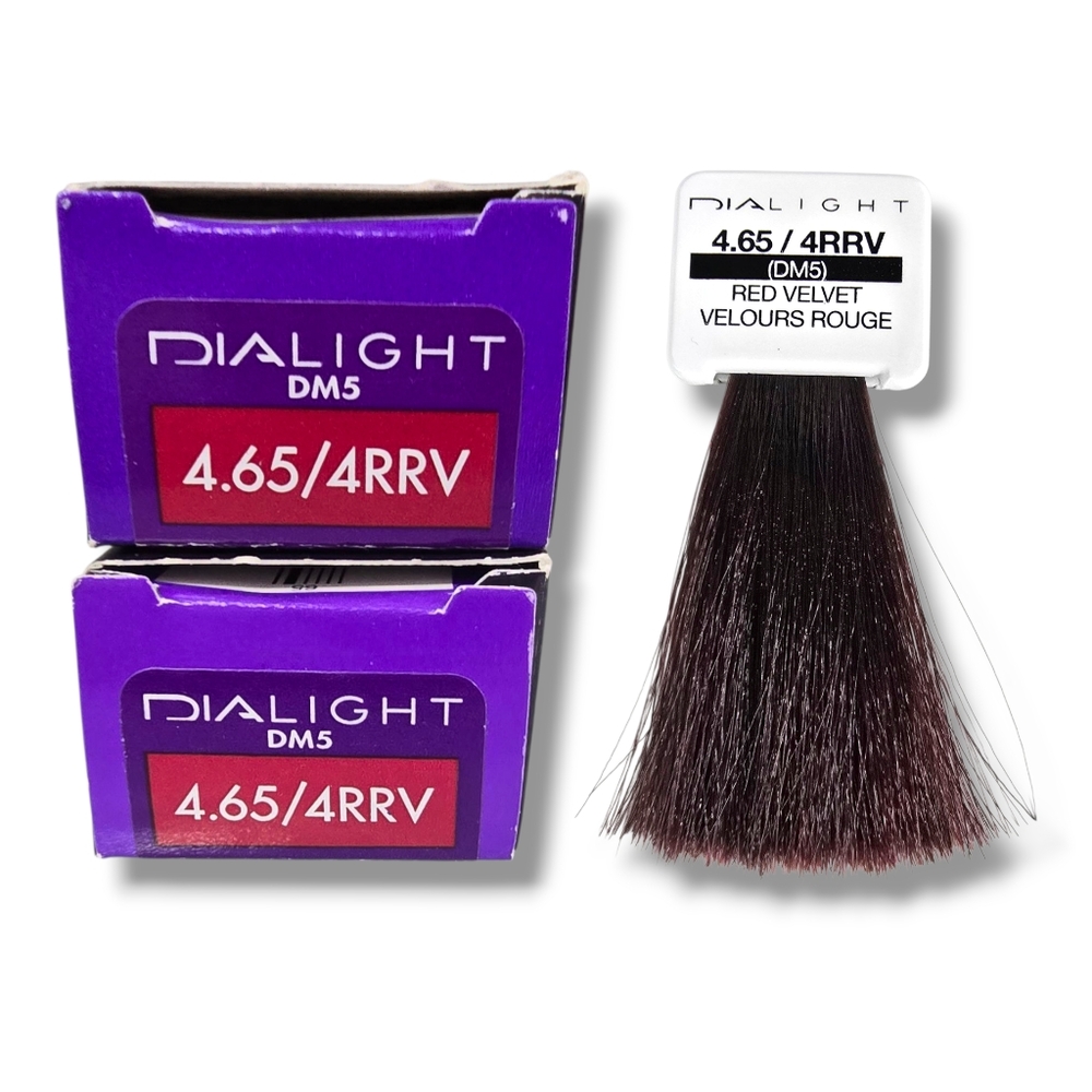 L'Oreal Professionnel DIALight 2 Tubes Ammonia-Free 4.65/4RRV Red Velvet